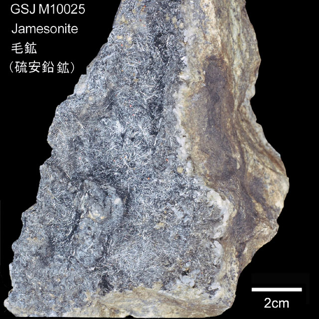 毛鉱(硫安鉛鉱)