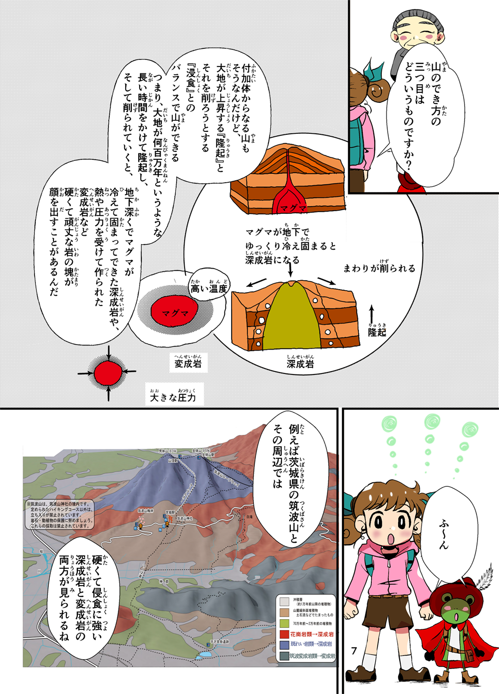 山はどうやってできたの の巻