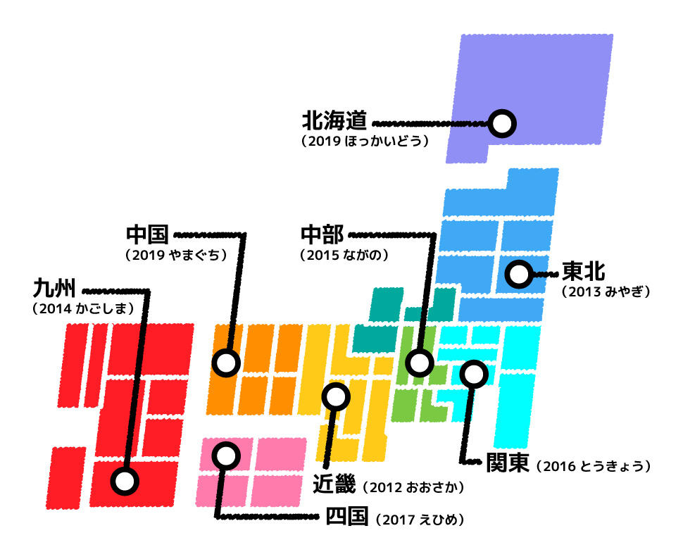 地質情報展一覧