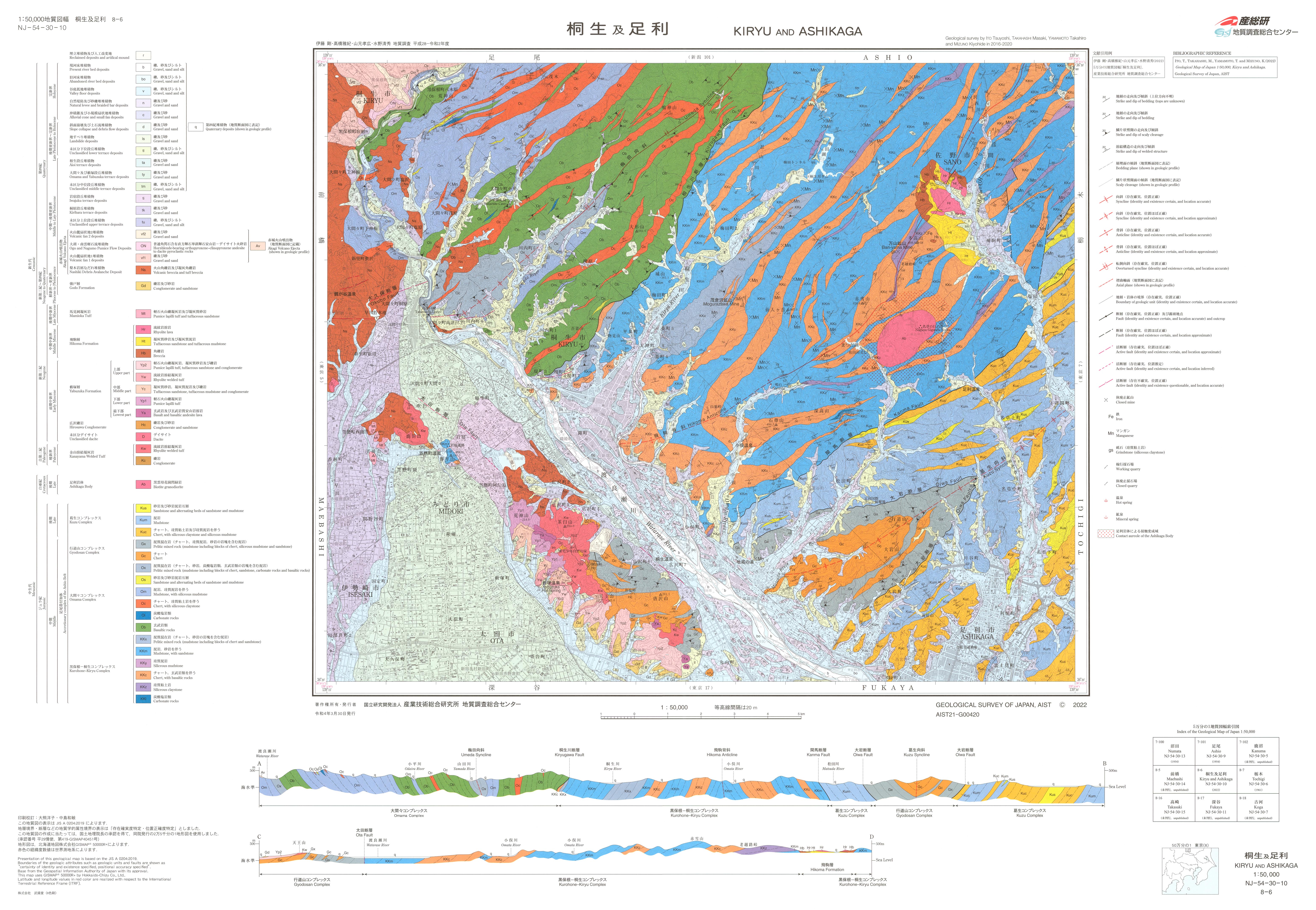 地質図カタログ｜産総研地質調査総合センター / Geological Survey of Japan, AIST