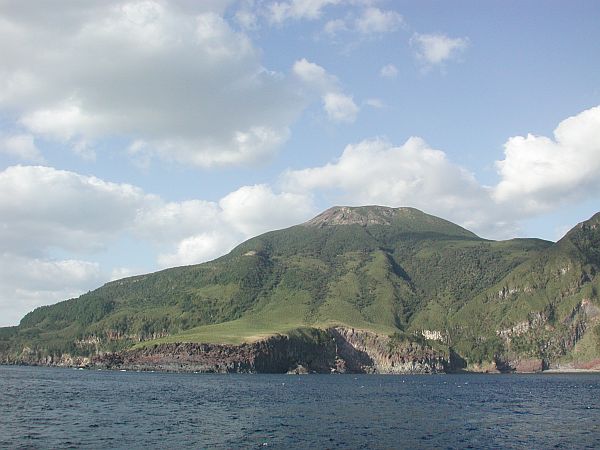 Volcanic view of Kuchinoerabujima