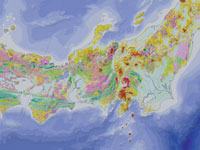 図：日本の地層