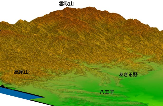 東京の山