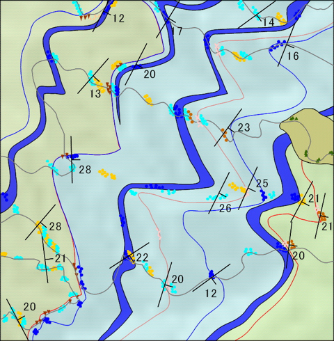 ルートマップから地質図へ３ 地質を学ぶ 地球を知る 産総研地質調査総合センター Geological Survey Of Japan Aist