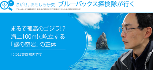 まるで孤高のゴジラ！？海上100mに屹立する「謎の奇岩」の正体