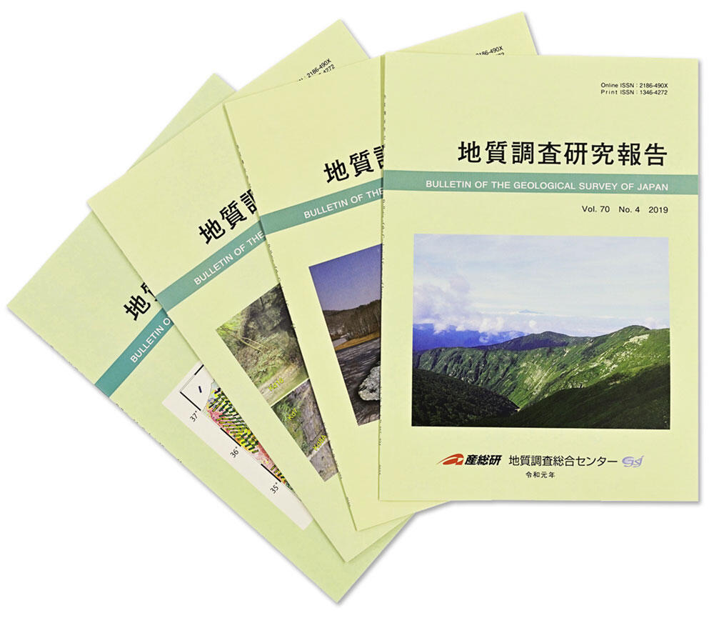 出版物の例 (2) : 地質調査研究報告