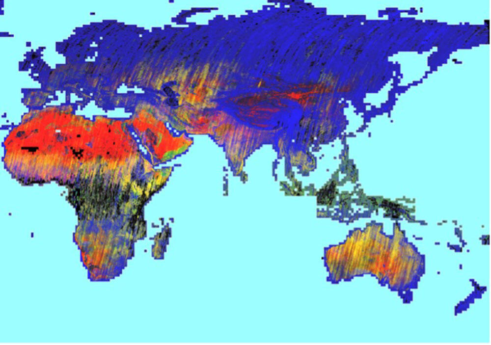 全球地質指標図