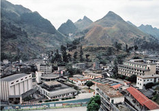 The mining town, Dachang, in South China