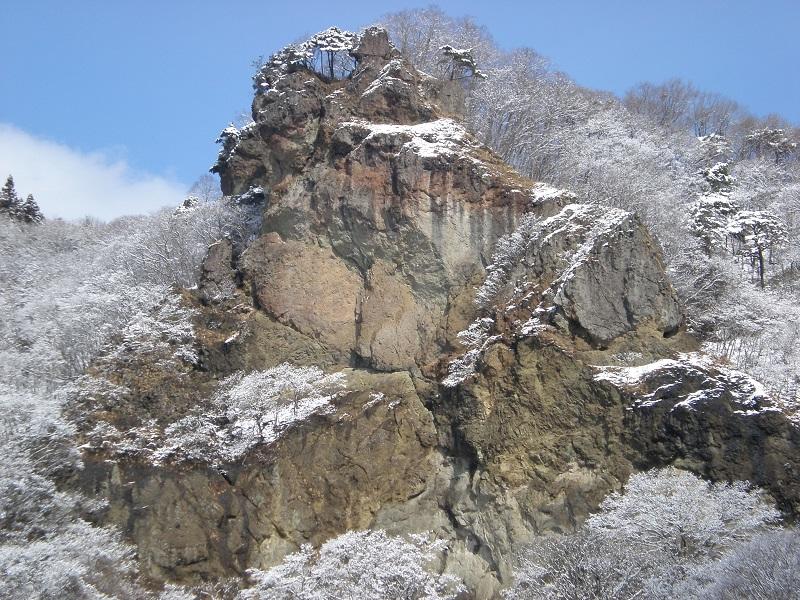 馬仙峡（二戸市）の女神岩