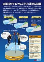 北海道厚岸町における湿原堆積物の説明